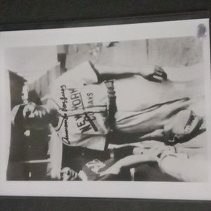 Autographed 8 x 10 photo